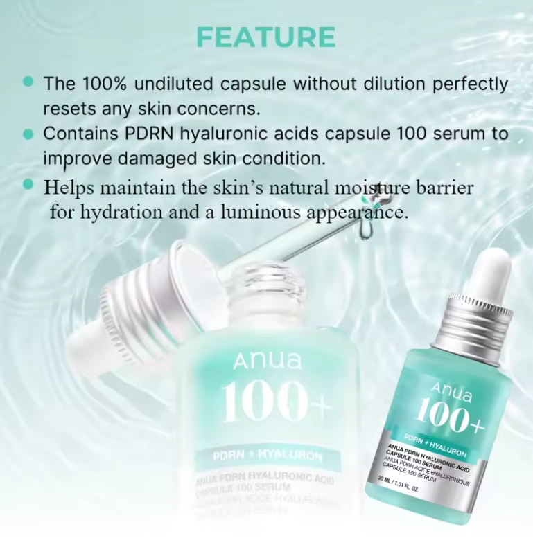 ANUA HA 100+ Serum 30ml – Deep Hydration