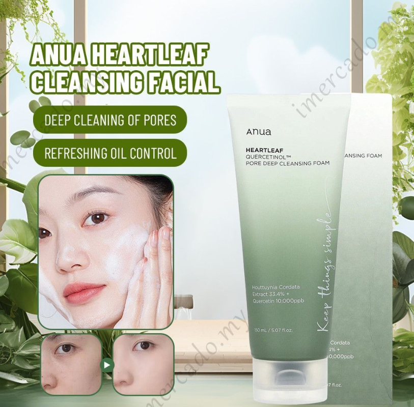 ANUA Heartleaf Foam 150ml – Pore & Calm Care