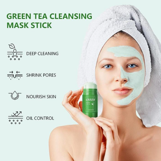 Green Tea Stick Mask 40g – Pore & Moisture Care